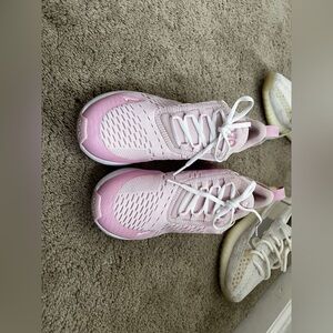 Pink Nike 270's
